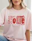 FAUX EMBROIDERY LOVE VALENTINE'S DAY (more colours and styles)