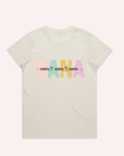 ADULT NANA AND KID'S NAME T-SHIRT- Personalised