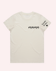 ADULT MAMA AND KID'S NAME ON SLEEVE- Personalised