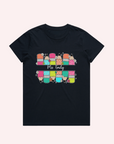 ADULT PENCILS TSHIRT TEACHER NAME- Personalised