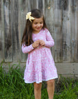 ADDISYN TWIRLY DRESS - Toots Kids