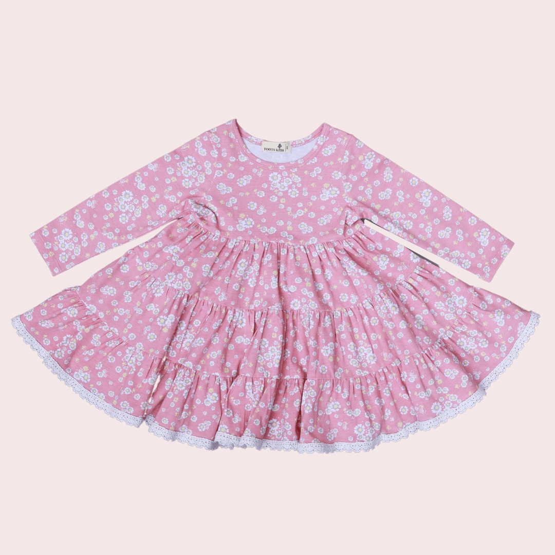 ADDISYN TWIRLY DRESS - Toots Kids