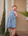 ADELAIDE BUTTON DRESS - Toots Kids