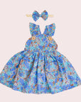 ADELAIDE BUTTON DRESS - Toots Kids