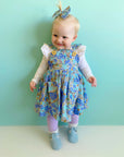 ADELAIDE BUTTON DRESS - Toots Kids