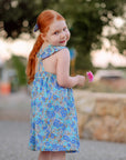 ADELAIDE BUTTON DRESS - Toots Kids