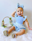 ANISA BUTTON ROMPER - Toots Kids