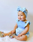 ANISA BUTTON ROMPER - Toots Kids