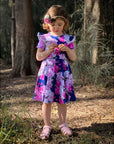 ARIEL TWIRLY GIRL DRESS - Toots Kids