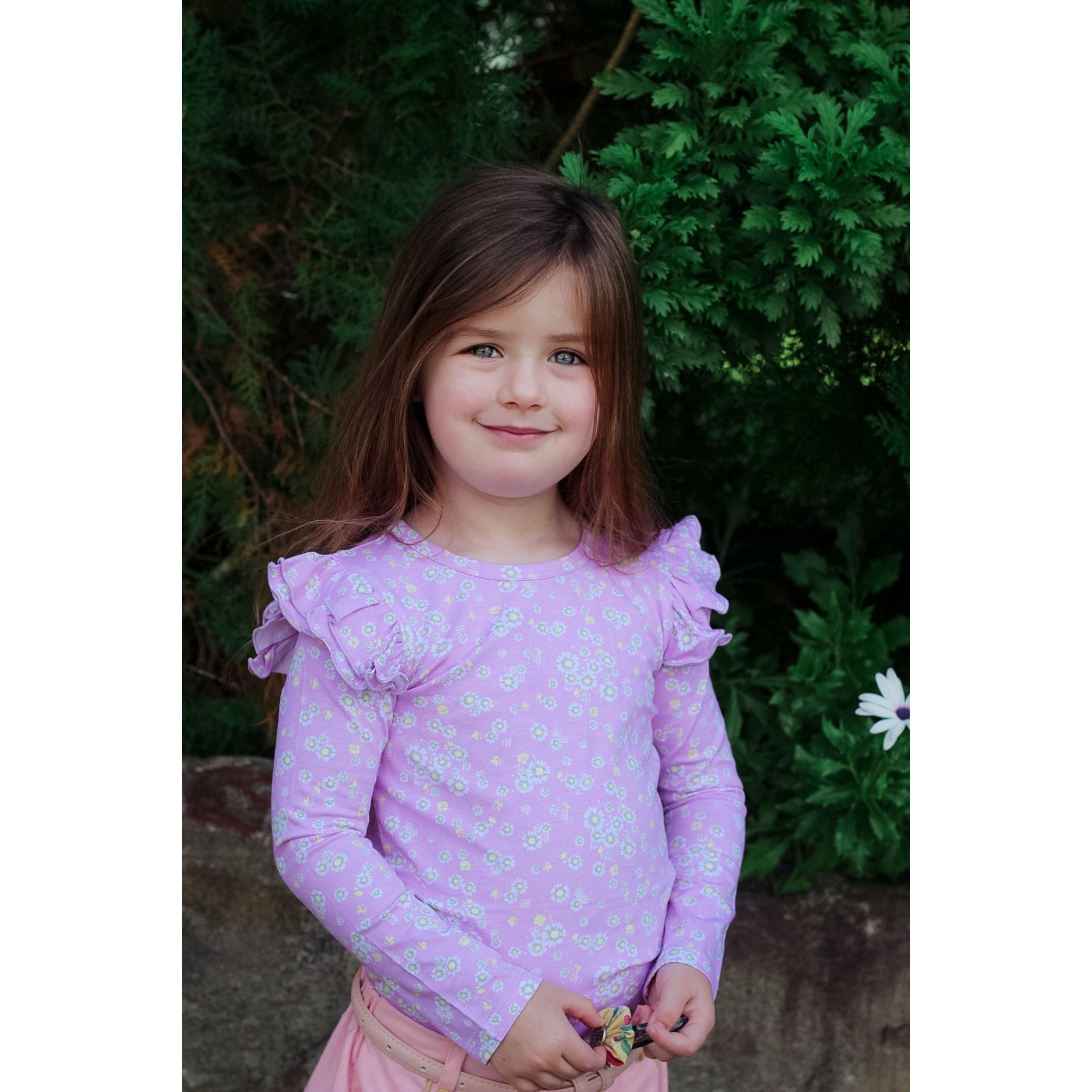 AUDREY LONG SLEEVE FLUTTER - Toots Kids