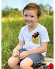 AUGUST POCKET TEE - Toots Kids