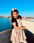 BLACK SHORT SLEEVE FLUTTER - Toots Kids