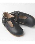 BLACK T-BAR SHOES - Toots Kids