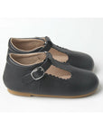 BLACK T-BAR SHOES - Toots Kids
