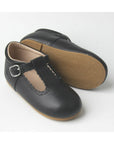 BLACK T-BAR SHOES - Toots Kids