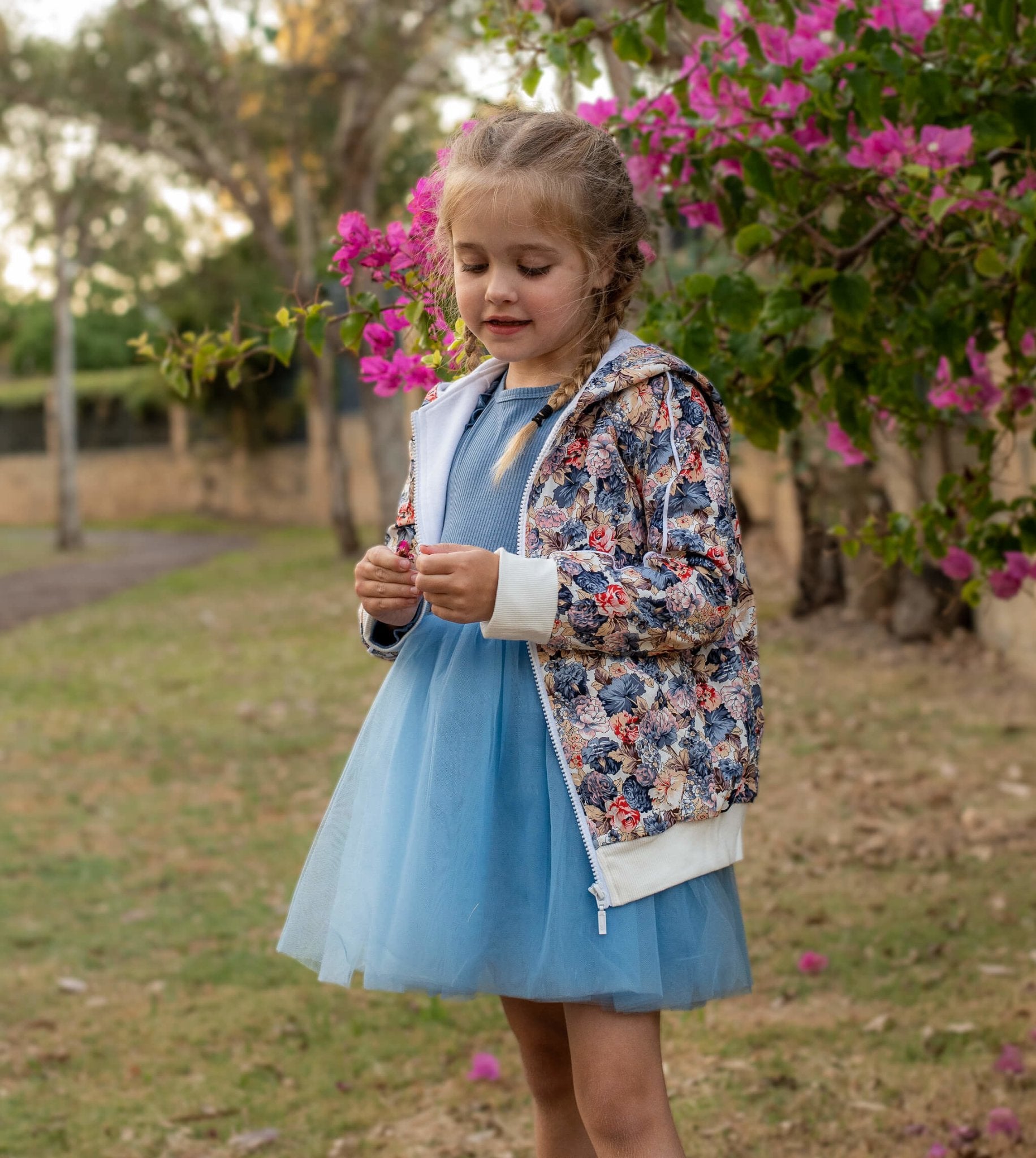 BLUE TUTU DRESS - Toots Kids