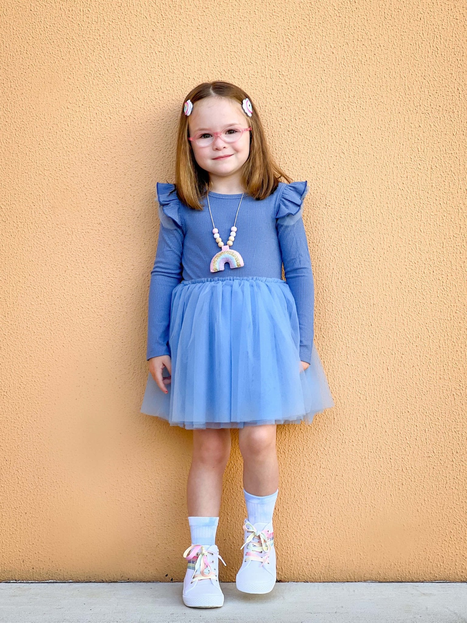 BLUE TUTU DRESS - Toots Kids