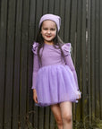 BLUSH VIOLET TUTU DRESS