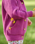 BOYSENBERRY CARDIGAN