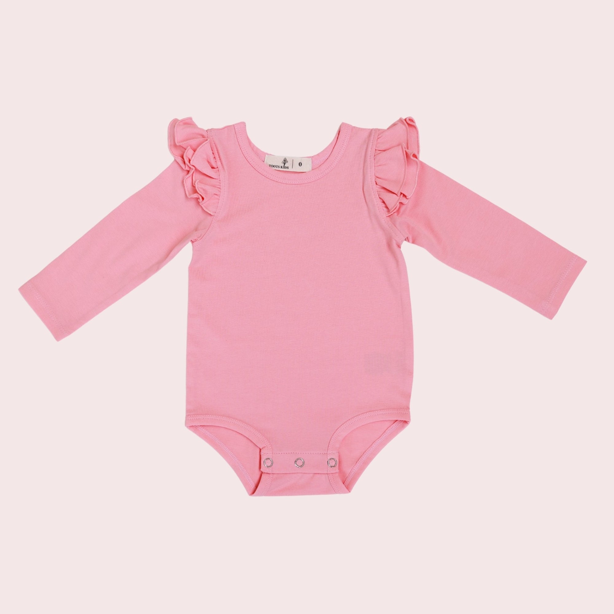 CANDY HEART LONG SLEEVE FLUTTER