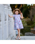 CLARA TWIRLY SHORT SLEEVE DRESS
