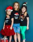 COUSIN CREW CHRISTMAS HAT KIDS T-SHIRT - Toots Kids
