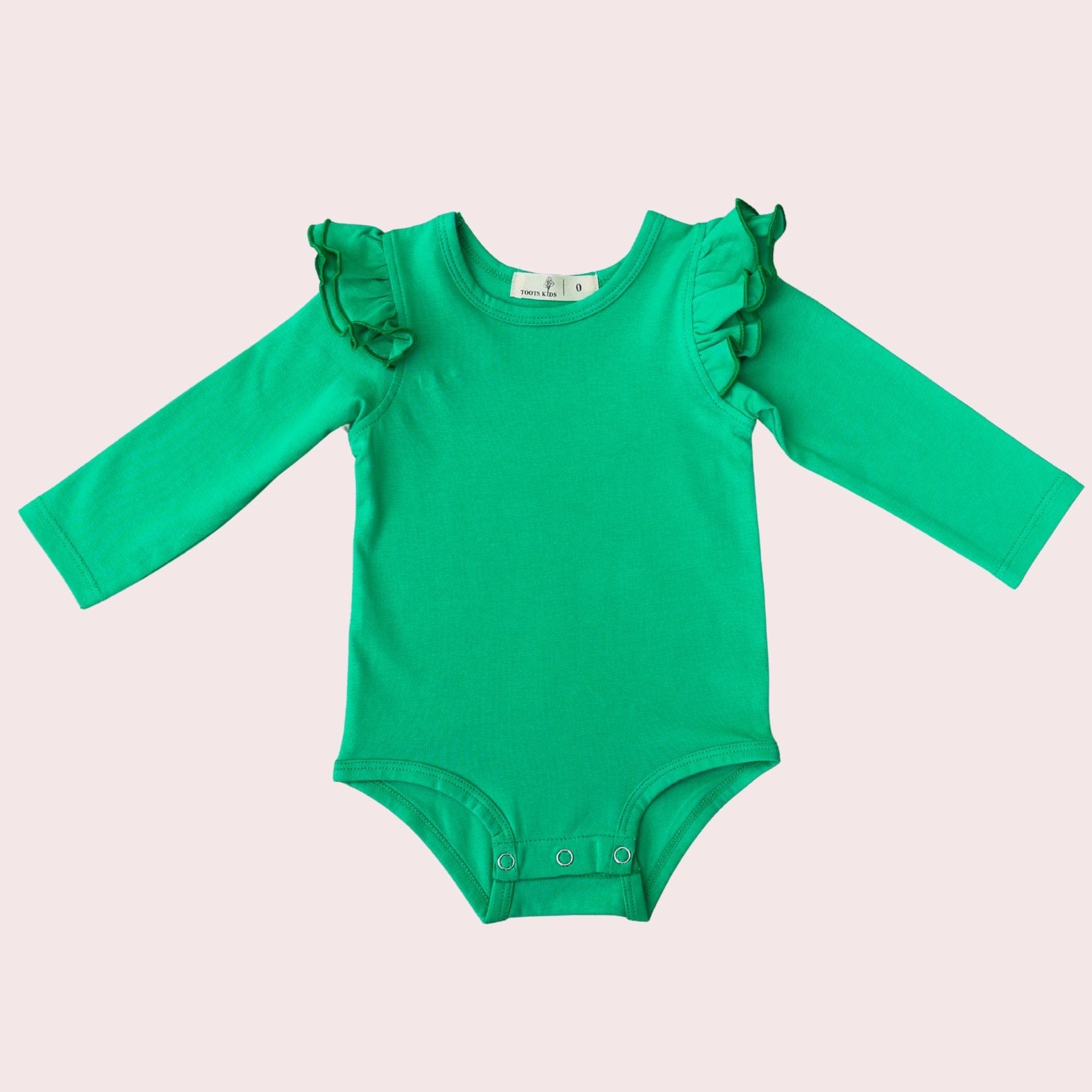 GREEN WINTER LONGSLEEVE FLUTTER