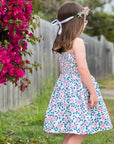HAYLEE BUTTON DRESS - Toots Kids