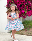 HAYLEE BUTTON DRESS - Toots Kids