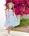 HAYLEE BUTTON DRESS - Toots Kids