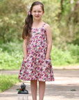 HOLLY BUTTON DRESS - Toots Kids