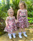 HOLLY BUTTON DRESS - Toots Kids