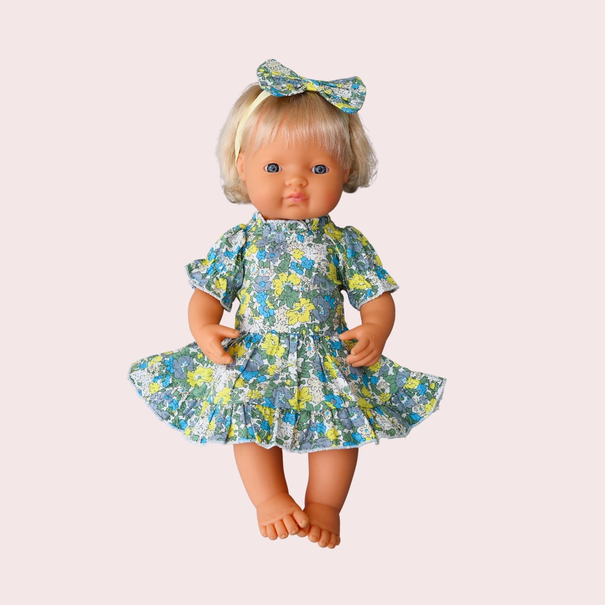 MACY FRILL DRESS FOR DOLL