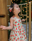 MARINA BUTTON DRESS - Toots Kids