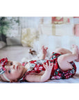 MELODY BUTTON ROMPER