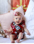 MELODY BUTTON ROMPER