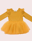 MUSTARD TUTU DRESS - Toots Kids