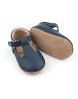 Navy T-bar shoes - Toots Kids