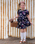 NORAH COLLAR DRESS - Toots Kids