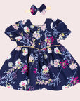 NORAH COLLAR DRESS - Toots Kids