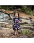 NORAH COLLAR DRESS - Toots Kids
