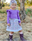ORCHID LONG SLEEVE FLUTTER - Toots Kids