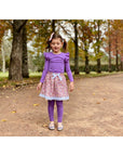 ORCHID LONG SLEEVE FLUTTER - Toots Kids