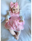PINK FLUTTER PINNY - Toots Kids