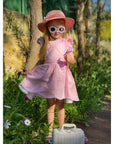 PINK FLUTTER PINNY - Toots Kids