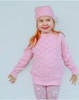 PINK KNIT JUMPER - Toots Kids