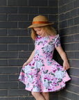 SADIE TWIRLY GIRL DRESS - Toots Kids