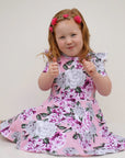 SADIE TWIRLY GIRL DRESS - Toots Kids