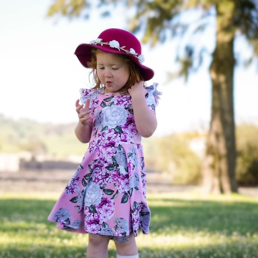 SADIE TWIRLY GIRL DRESS - Toots Kids