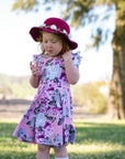 SADIE TWIRLY GIRL DRESS - Toots Kids